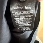 Aritzia Wilfred Free Black Button Down Cotton Blouse Size Small Career Wear Work Black Photo 6