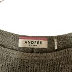 Andree by Unit  Women’s Sz S Green Knit Slouchy Top Short Dolman Sleeves Stretch Photo 4