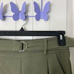 Abound NWOT  women’s olive‎ green belted elastic waist casual comfy shorts medium Photo 2