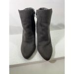 dexflex comfort  Quilted Faux Suede Stiletto Heel Ankle Boots Women's Gray 8.5 Photo 3