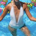 Aerie Deep V One Piece Swimsuit Photo 0