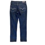 Levi's Jeans Womens Size 28 Mid Rise Skinny Embroidered Medium Wash Stretch Photo 7