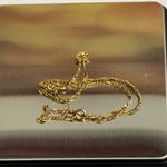 14K SOLID GOLD 'Figaro Link' Necklace Chain 4.4 Grams 16" Inches Photo 1