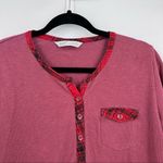 Woolrich  thermal waffle knit long sleeve tee Buffalo‎ plaid mixed print large Photo 1