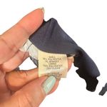 Eliza J  Navy Blue & Silver Sequin Floral Velvet Sleeveless Gown Women Sz 6 Photo 10