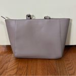 Love moschino  Chain Shopper Tote Bag Purse Taupe Light Grey Photo 1