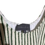 Sunday in Brooklyn Green Motif Scoop-Neck Terry Striped Cropped Set Size XS Photo 7
