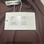 Sandy Liang  Riblet Tank in Cocoa Large Photo 5