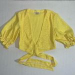 House Of CB Floral Top Womens XS Cottagecore Boho Preppy Designer Photo 1