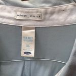 Old Navy Women's Vintage  Baby Blue Soft Long Sleeve Button Down Shirt size XL Photo 7
