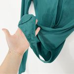 Aritzia  Wilfred Harlequin Long Sleeve Bodysuit Ribbed Keyhole Size Small Photo 4