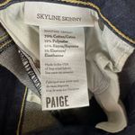 Paige Women’s Skyline Skinny Denim Jeans in Dark Maggie Wash 5 Pocket Design 28 Photo 4