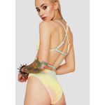 Dippin' Daisy's REVIBE Three Piece Bikini Set Velvet Cotton Candy Large Photo 12