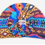 Ana Beauty New York Colorful Retro Hair Turban Cap Size OSFM Red Photo 3