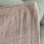 Akris  Nubby Linen Cuffed Side Zip Trousers Pants 12 Photo 6