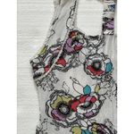 American Rag  Cie Womens Large Babydoll Y2K Sleeveless Multiprint‎ Artsy Photo 4