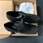 Eileen Fisher Black Even Tumbled Nubuck Booties 9.5 Photo 1