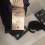 Scotch & Soda  deep Purple Slip Dress slit Black Lace size 42 Shorter Length XL Photo 9