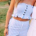 White And Blue 2 Piece Multiple Size M Photo 0