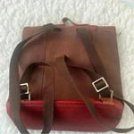 Hidesign Color blocked Motor Backpack Tan Photo 5