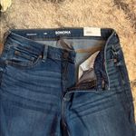 Sonoma Women's Dark Blue Curvy Boot Cut Jeans Photo 4