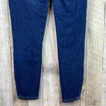 Lucky Brand  Mid Rise Crop Ava Blue Jeans 5 Pockets Stretch Denim Photo 5