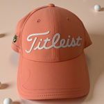 Titleist  Women’s Peach Logo Baseball Hat Cap NEW NWOT Photo 0