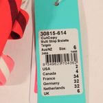 Seafolly NWT X Revolve Cut Copy Multi Strap Bralette in Tangelo Photo 4