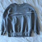 For Love & Lemons  Alex Oversized Crewneck Sweatshirt Heather Grey Size XXS Photo 2