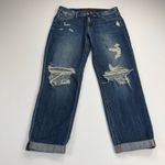 joe's jeans The Billie Boyfriend Slim Crop Japanese Denim Distressed Size 25 Photo 13