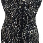 PISARRO NIGHTS Sequin & Bead Sleeveless Gown size 4 Photo 13