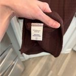 These Three Boutique NWOT Brown Long Sleeve Button-Up Shirt Photo 4
