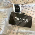 SHEIN X Cream Gown with Mock Neck Size L Photo 4