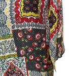 Tahari  Women's Top - Size M - Woodland Patchwork Print Photo 1