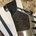 Michael Kors MK New Liv Trainer Wedge Women’s Sneakers 10 Trendy High Top Casual Photo 2