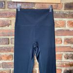 Aerie Black High Rise Smoothing Ankle Cropped Leggings Women's Size Small Photo 2