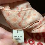 Anthropologie  One September Pink Euphemia Tunic Blouse‎ Size Large Photo 9