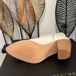 Very Volatile Women's Cream Western Ankle Boots by  Size 10 Photo 1