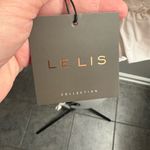 Le lis NWT  White RUFFLE DETAIL TUBE Bodysuit, Small Photo 4