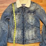 Ralph Lauren Polo Jeans Co Women’s Distressed Sherpa Jacket Size S Photo 5