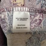 it's our time Purple Velvet Floral Off the Shoulder Bell Sleeve Top Size M Photo 5