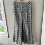 Rebecca Taylor  Fit & Flare Crop Pant Plaid Photo 2