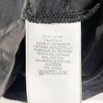 True Religion  Size Medium Black Oversize Buddha Short Sleeve Bella Crop Photo 4