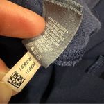 Aerie  Navy Blue Wide Leg Side Snap Cropped Coulotte Sailor Pants Size Medium Photo 5