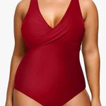 One Piece Yonique Plus Size Swimsuit Bathing Suits for Women Tummy Control Dlimm Photo 0