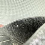 Native Audrey D'orsay Shoes Slip On Rubber Flats Black Silver Glitter Womens 8 Photo 5