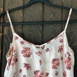 LC Lauren Conrad LC- Lauren Conrad pink floral print spaghetti strap top Photo 6