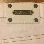 Tru Luxe NWT Jeans 10/30 White Naples Skinny Crop Embellishment on Back Pockets Photo 8