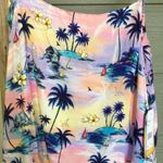 Hobie Tropical Palm Tree Romper Cover Up Photo 6