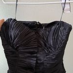 Cult Gaia 🆕  Charlique Pleated Mini Dress Black Sz 10 Photo 5